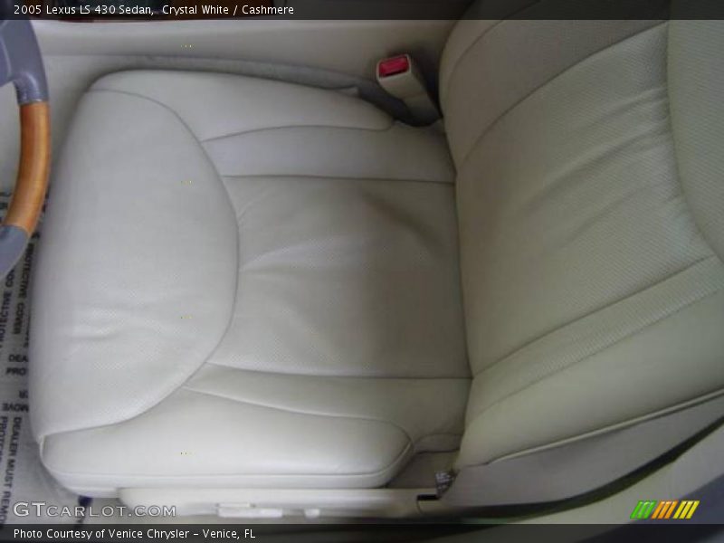 Crystal White / Cashmere 2005 Lexus LS 430 Sedan