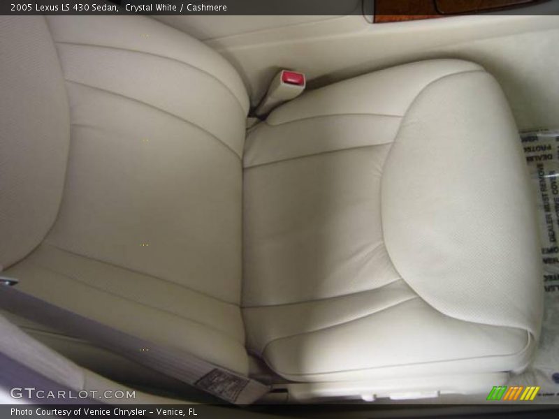 Crystal White / Cashmere 2005 Lexus LS 430 Sedan
