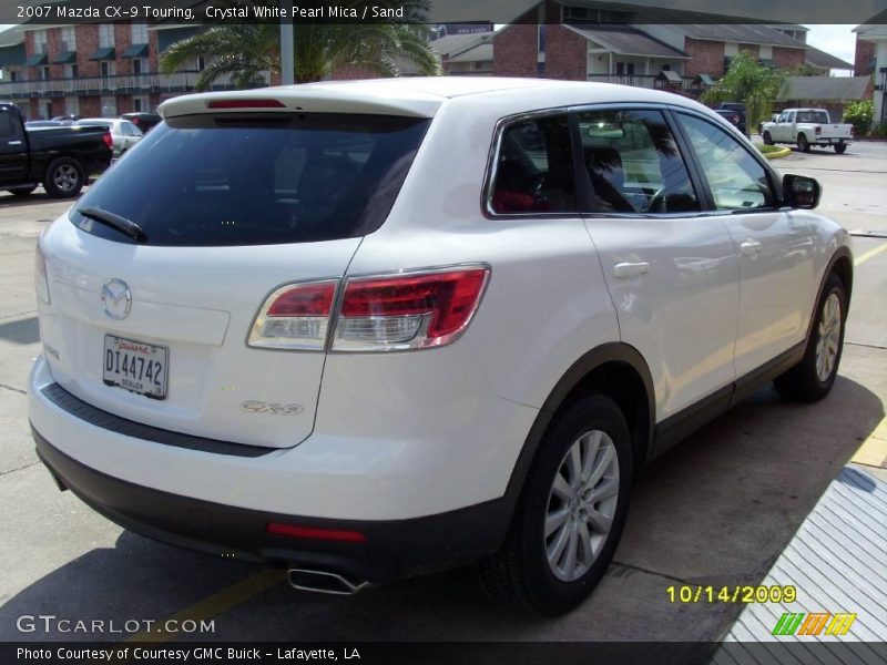 Crystal White Pearl Mica / Sand 2007 Mazda CX-9 Touring