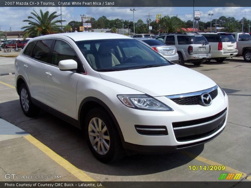Crystal White Pearl Mica / Sand 2007 Mazda CX-9 Touring