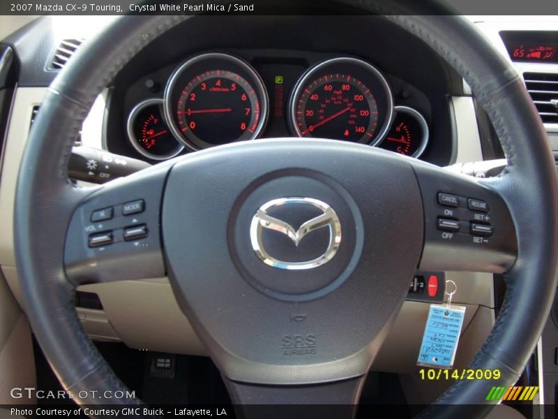 Crystal White Pearl Mica / Sand 2007 Mazda CX-9 Touring