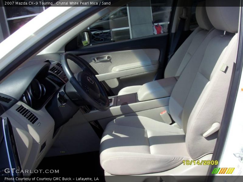 Crystal White Pearl Mica / Sand 2007 Mazda CX-9 Touring