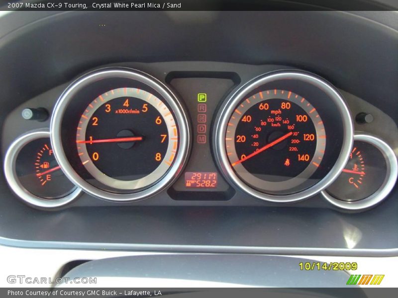 Crystal White Pearl Mica / Sand 2007 Mazda CX-9 Touring