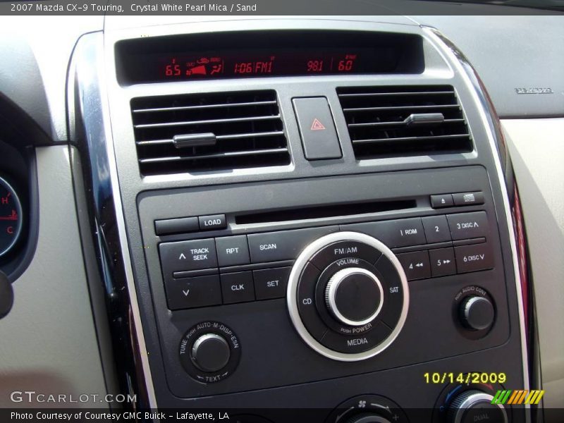 Crystal White Pearl Mica / Sand 2007 Mazda CX-9 Touring