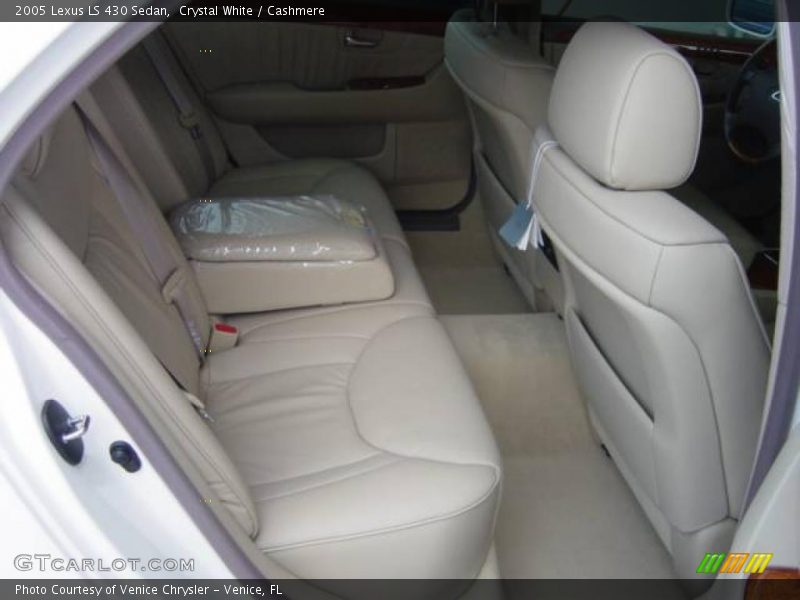Crystal White / Cashmere 2005 Lexus LS 430 Sedan