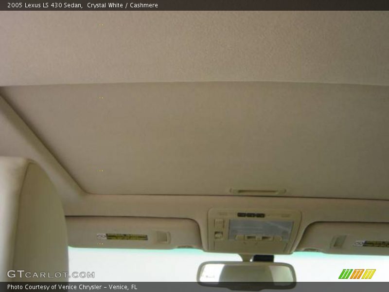 Crystal White / Cashmere 2005 Lexus LS 430 Sedan