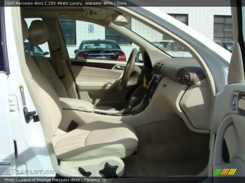Alabaster White / Stone 2006 Mercedes-Benz C 280 4Matic Luxury