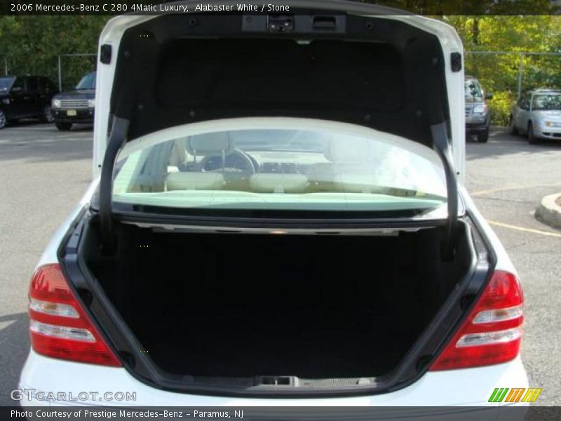 Alabaster White / Stone 2006 Mercedes-Benz C 280 4Matic Luxury