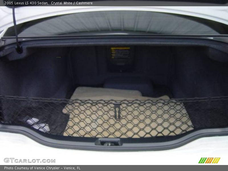 Crystal White / Cashmere 2005 Lexus LS 430 Sedan