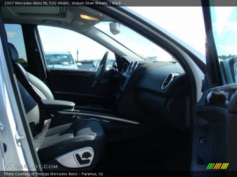 Iridium Silver Metallic / Black 2007 Mercedes-Benz ML 500 4Matic