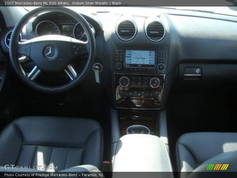 Iridium Silver Metallic / Black 2007 Mercedes-Benz ML 500 4Matic