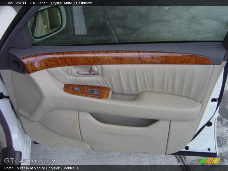 Crystal White / Cashmere 2005 Lexus LS 430 Sedan