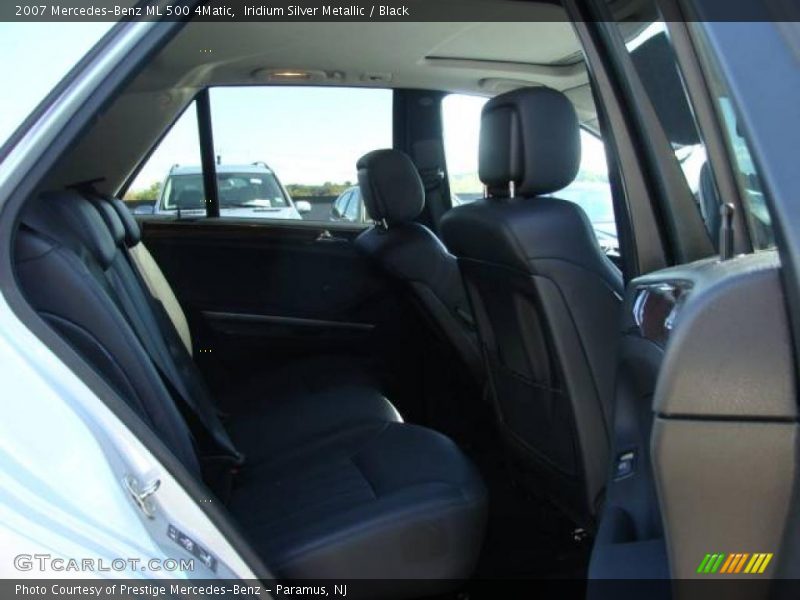 Iridium Silver Metallic / Black 2007 Mercedes-Benz ML 500 4Matic
