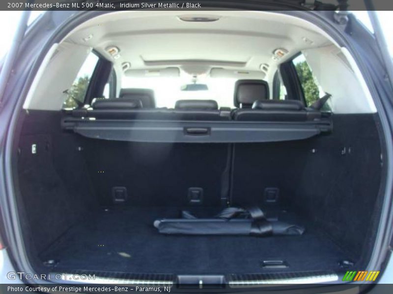 Iridium Silver Metallic / Black 2007 Mercedes-Benz ML 500 4Matic
