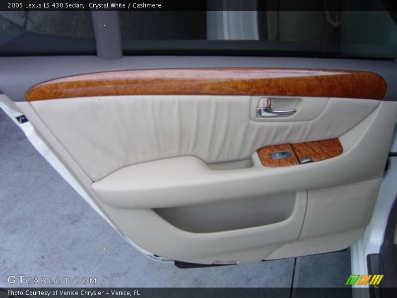 Crystal White / Cashmere 2005 Lexus LS 430 Sedan