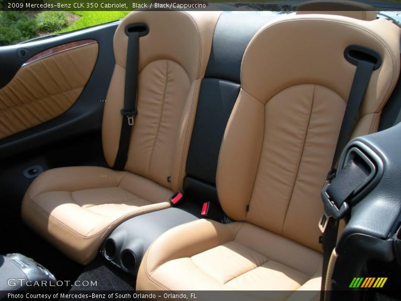 Black / Black/Cappuccino 2009 Mercedes-Benz CLK 350 Cabriolet
