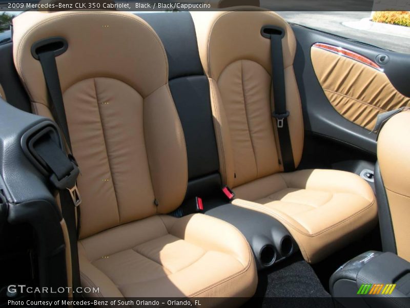 Black / Black/Cappuccino 2009 Mercedes-Benz CLK 350 Cabriolet