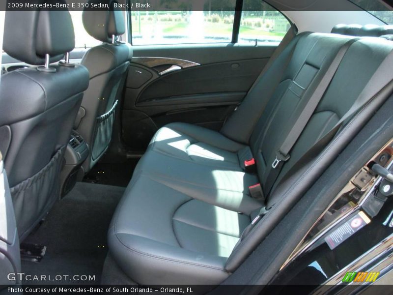 Black / Black 2009 Mercedes-Benz E 350 Sedan