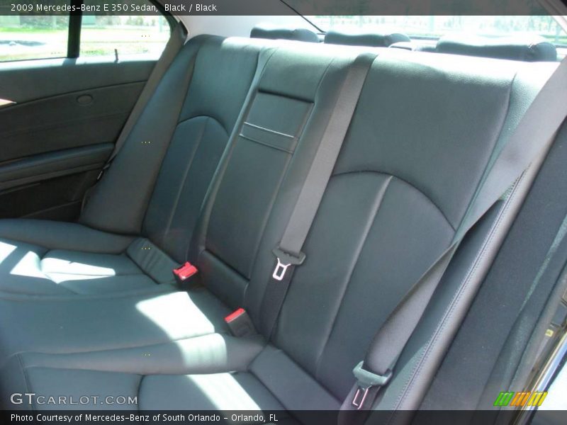 Black / Black 2009 Mercedes-Benz E 350 Sedan