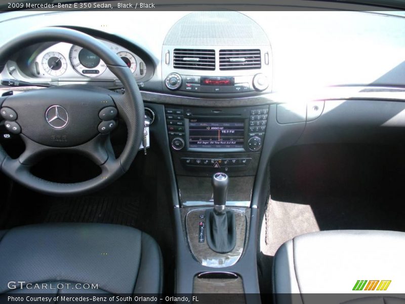 Black / Black 2009 Mercedes-Benz E 350 Sedan