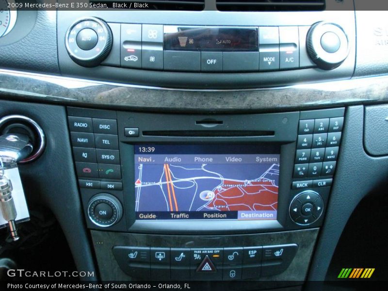 Black / Black 2009 Mercedes-Benz E 350 Sedan