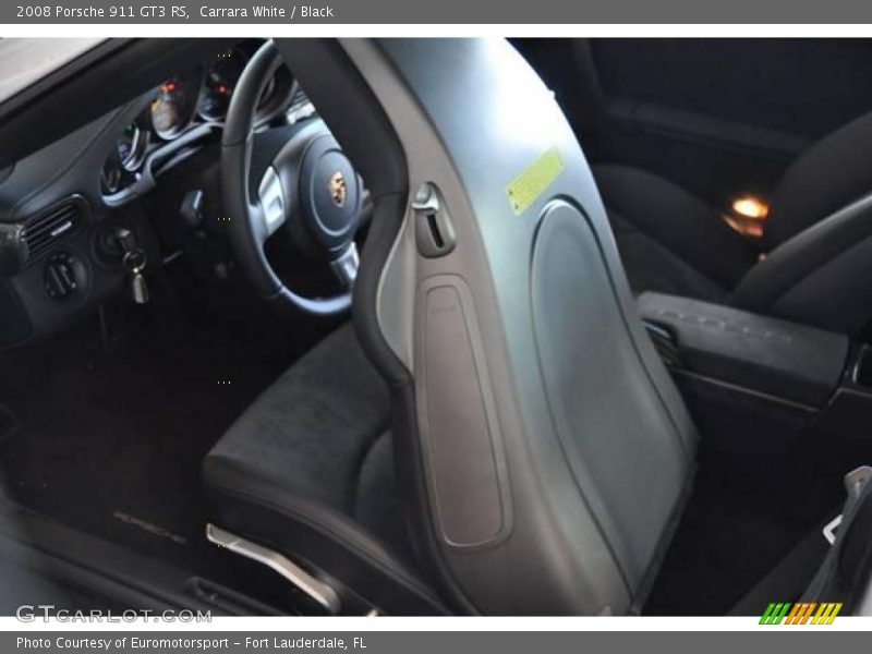 Carrara White / Black 2008 Porsche 911 GT3 RS