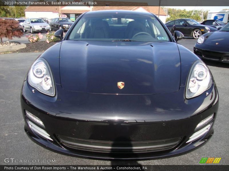 Basalt Black Metallic / Black 2010 Porsche Panamera S
