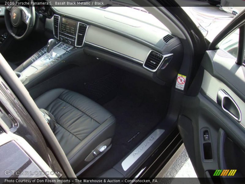 Basalt Black Metallic / Black 2010 Porsche Panamera S