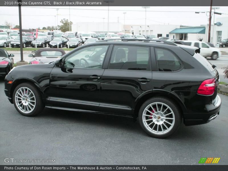 Black / Black/Black Alcantara 2010 Porsche Cayenne GTS