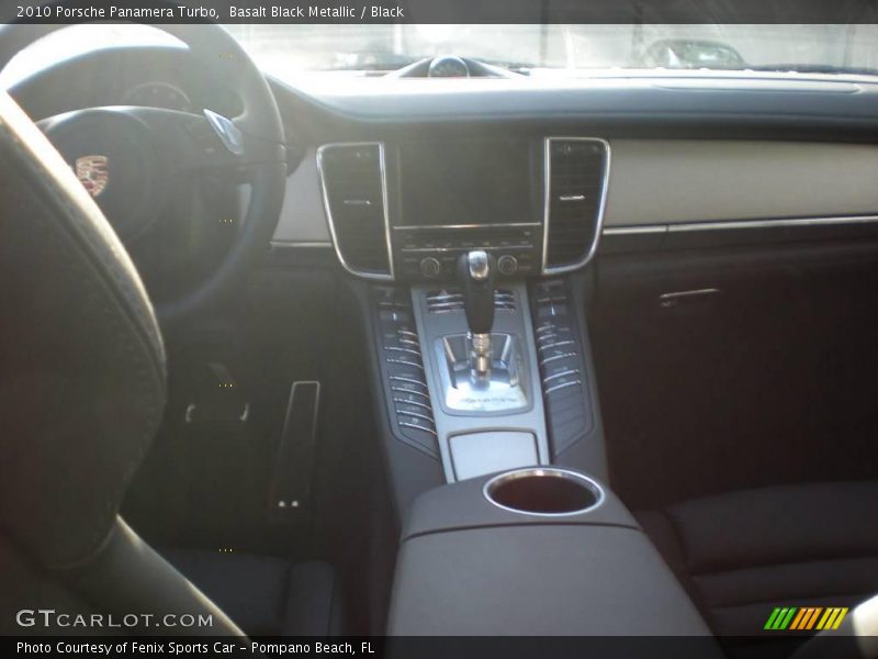Basalt Black Metallic / Black 2010 Porsche Panamera Turbo