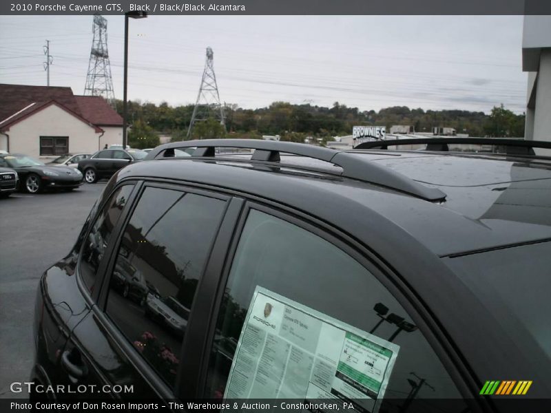 Black / Black/Black Alcantara 2010 Porsche Cayenne GTS