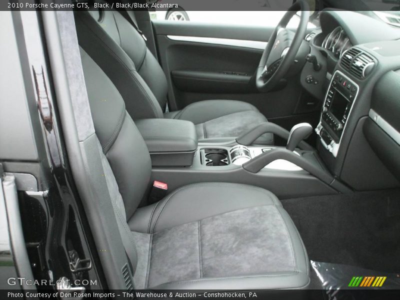 Black / Black/Black Alcantara 2010 Porsche Cayenne GTS