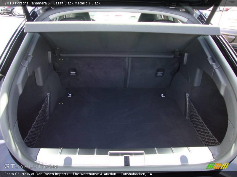 Basalt Black Metallic / Black 2010 Porsche Panamera S