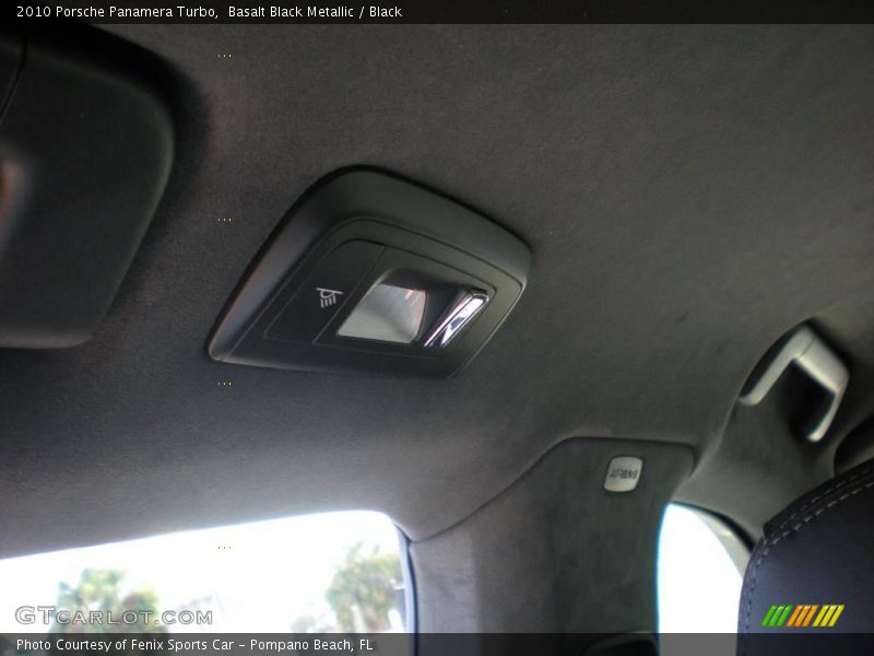 Basalt Black Metallic / Black 2010 Porsche Panamera Turbo