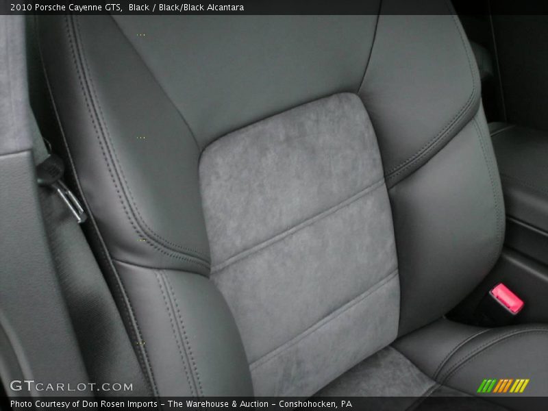 Black / Black/Black Alcantara 2010 Porsche Cayenne GTS
