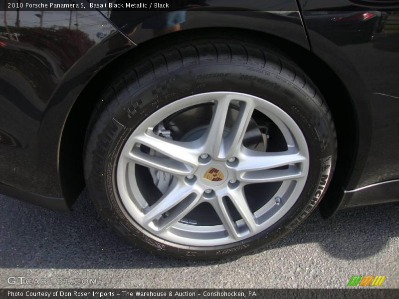 Basalt Black Metallic / Black 2010 Porsche Panamera S