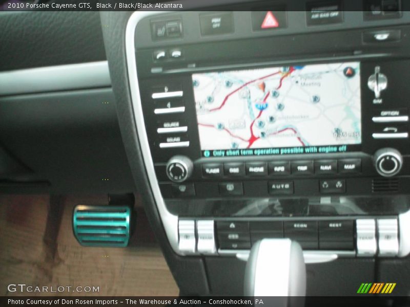 Black / Black/Black Alcantara 2010 Porsche Cayenne GTS
