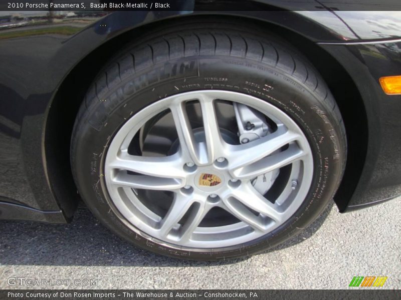 Basalt Black Metallic / Black 2010 Porsche Panamera S