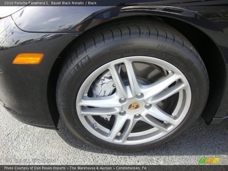 Basalt Black Metallic / Black 2010 Porsche Panamera S
