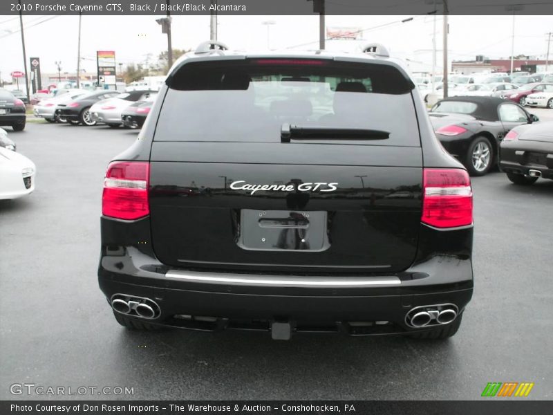 Black / Black/Black Alcantara 2010 Porsche Cayenne GTS