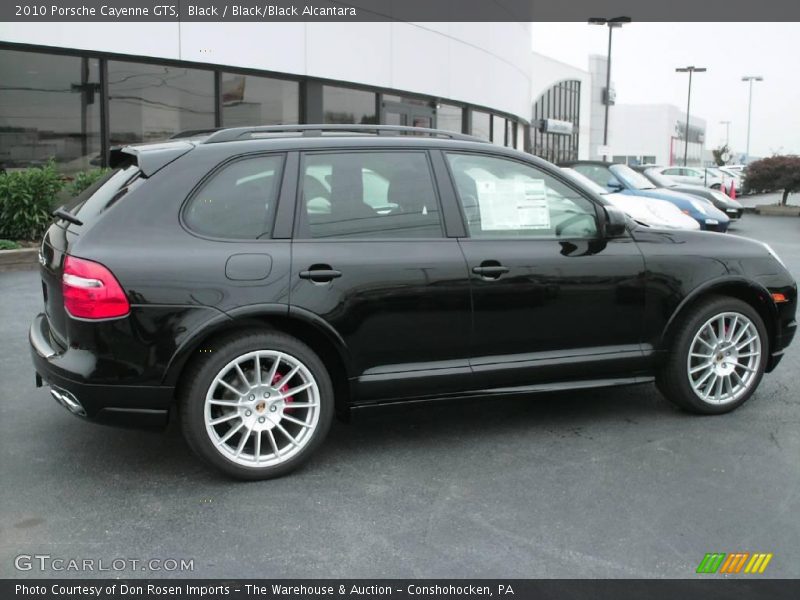 Black / Black/Black Alcantara 2010 Porsche Cayenne GTS