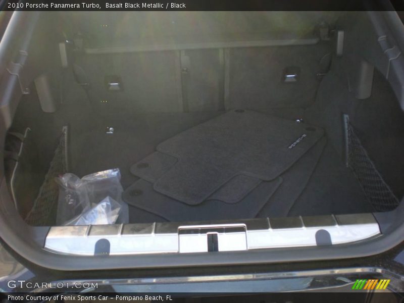 Basalt Black Metallic / Black 2010 Porsche Panamera Turbo