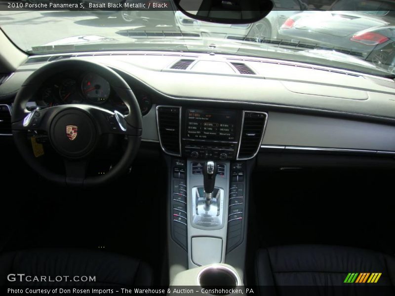 Basalt Black Metallic / Black 2010 Porsche Panamera S