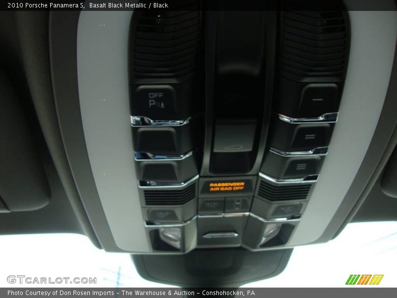 Basalt Black Metallic / Black 2010 Porsche Panamera S