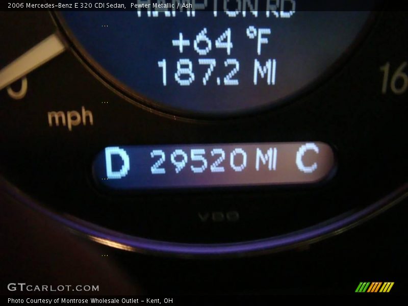 Pewter Metallic / Ash 2006 Mercedes-Benz E 320 CDI Sedan