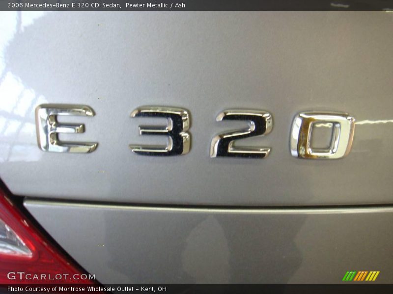 Pewter Metallic / Ash 2006 Mercedes-Benz E 320 CDI Sedan