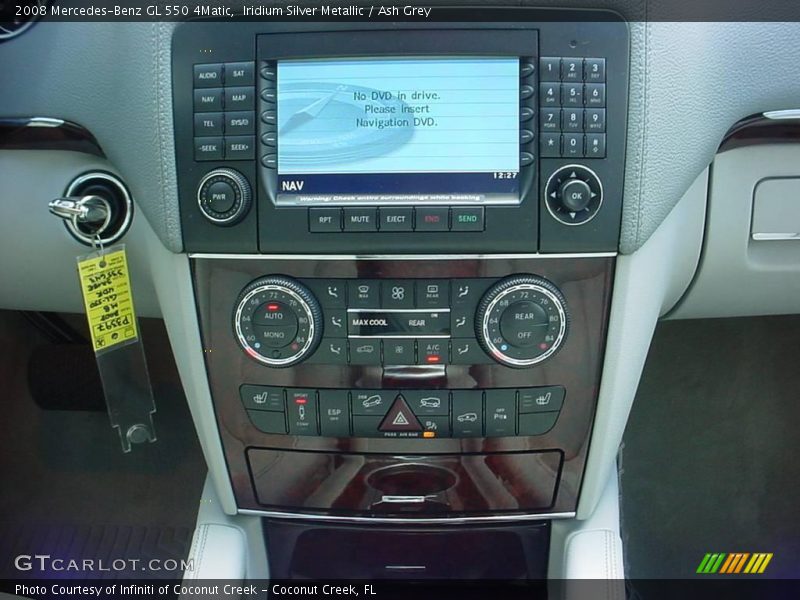 Iridium Silver Metallic / Ash Grey 2008 Mercedes-Benz GL 550 4Matic