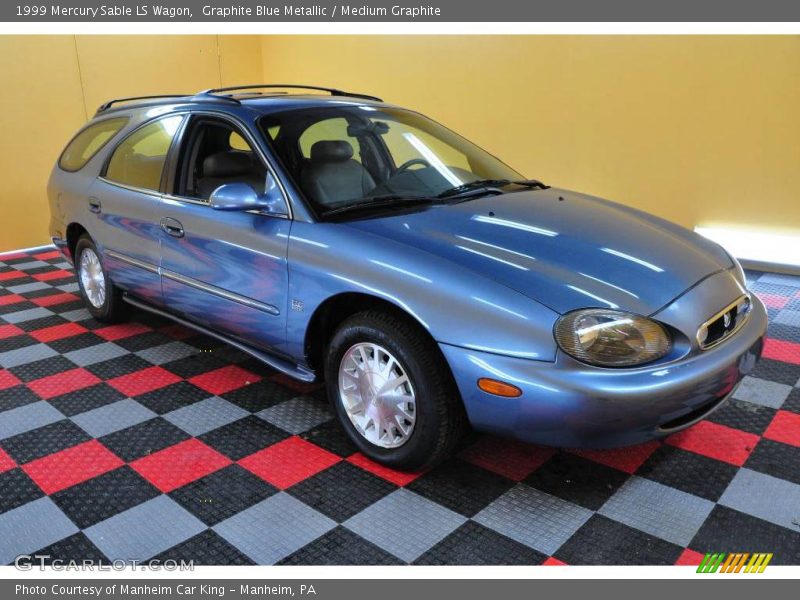 Graphite Blue Metallic / Medium Graphite 1999 Mercury Sable LS Wagon