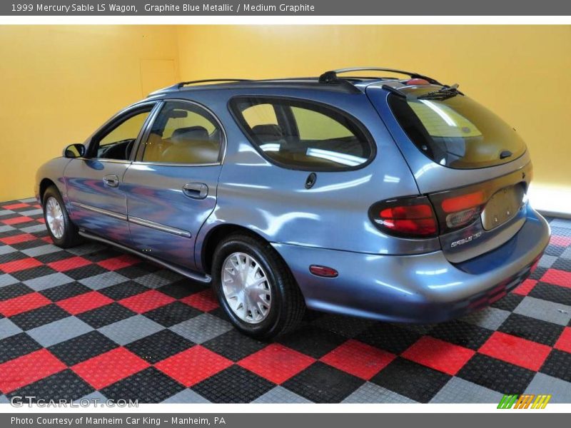 Graphite Blue Metallic / Medium Graphite 1999 Mercury Sable LS Wagon