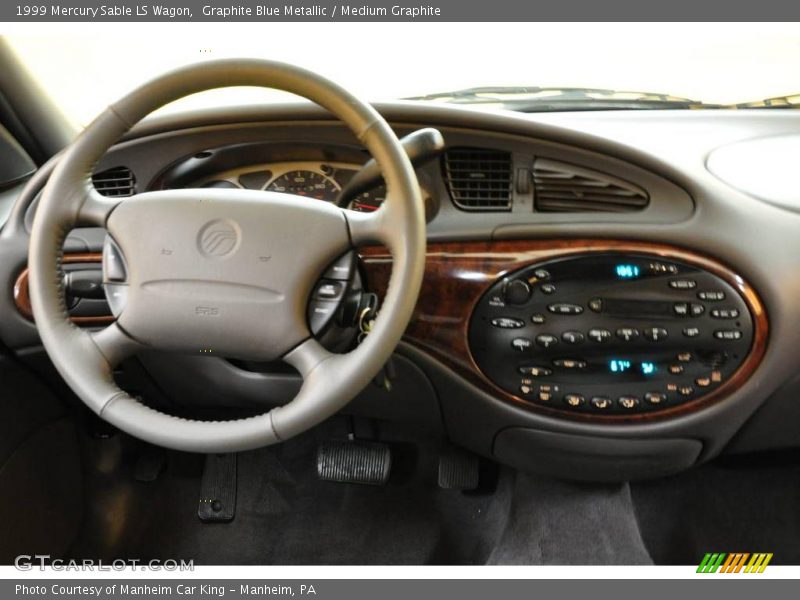 Graphite Blue Metallic / Medium Graphite 1999 Mercury Sable LS Wagon